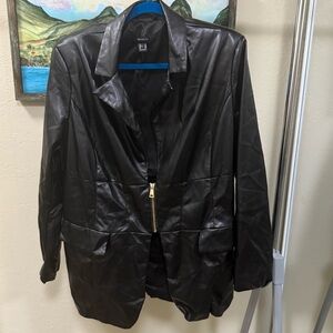 Forever 21 Black Leather Jacket